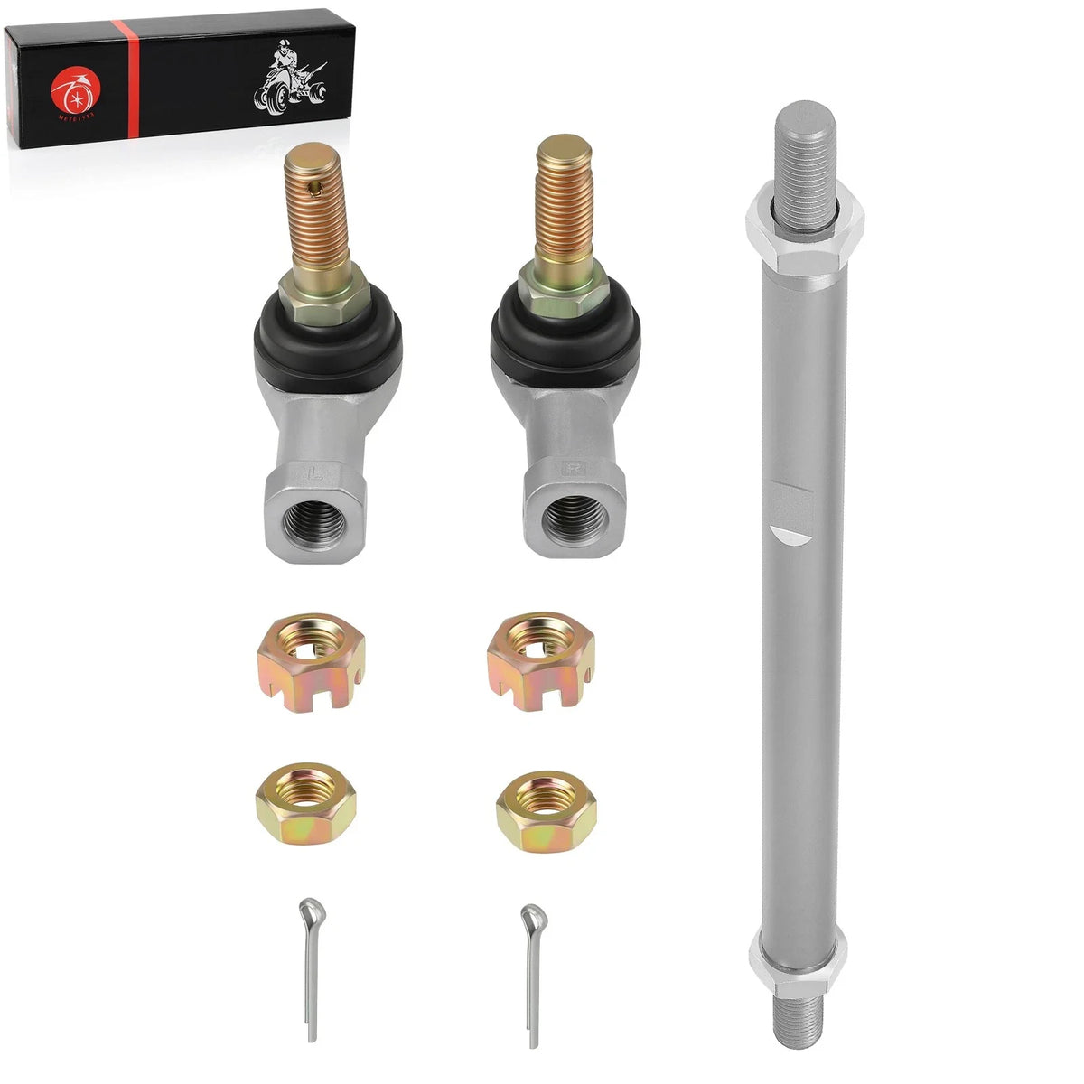 Left Tie Rod & End Kit for Yamaha Golf Cart G14-A G14-E (1995–1996)
