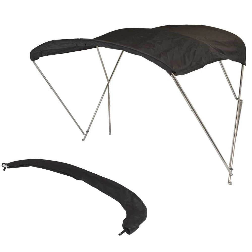 Lowe Boat Bimini Top 2174642 - 20 Bay Dowco 95 - 98 Inch Black 2017