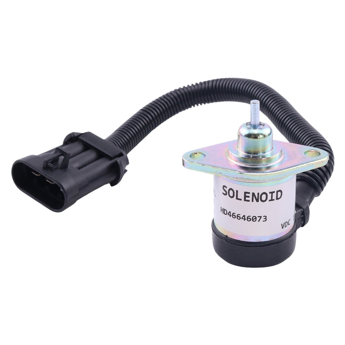 12V Fuel Shut Off Solenoid 6689034 for Bobcat S250 S300 S850 T320 T750 T770 T870