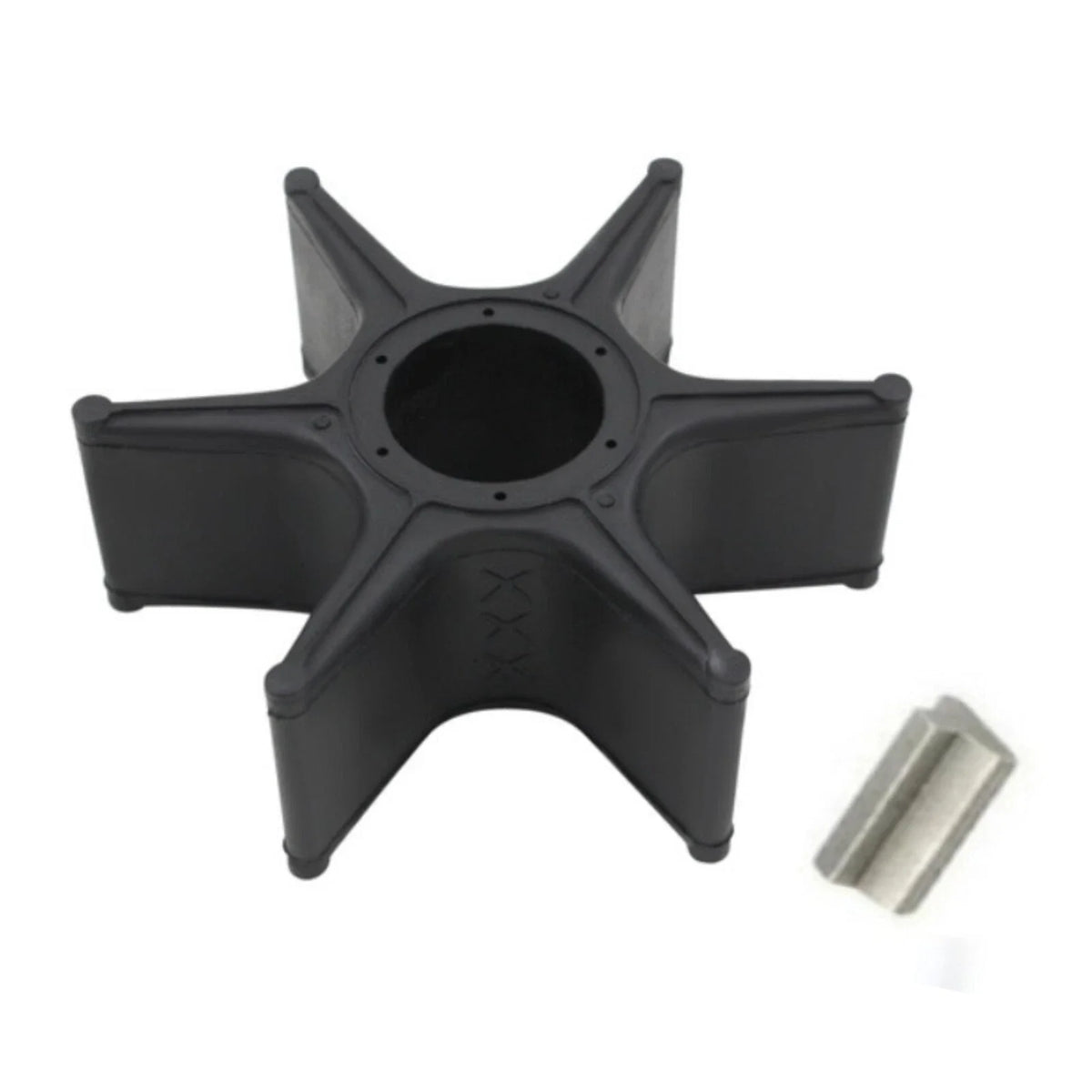 Rubber Impeller with Key for Tohatsu HZW1-19210-B04, Mercury 879117