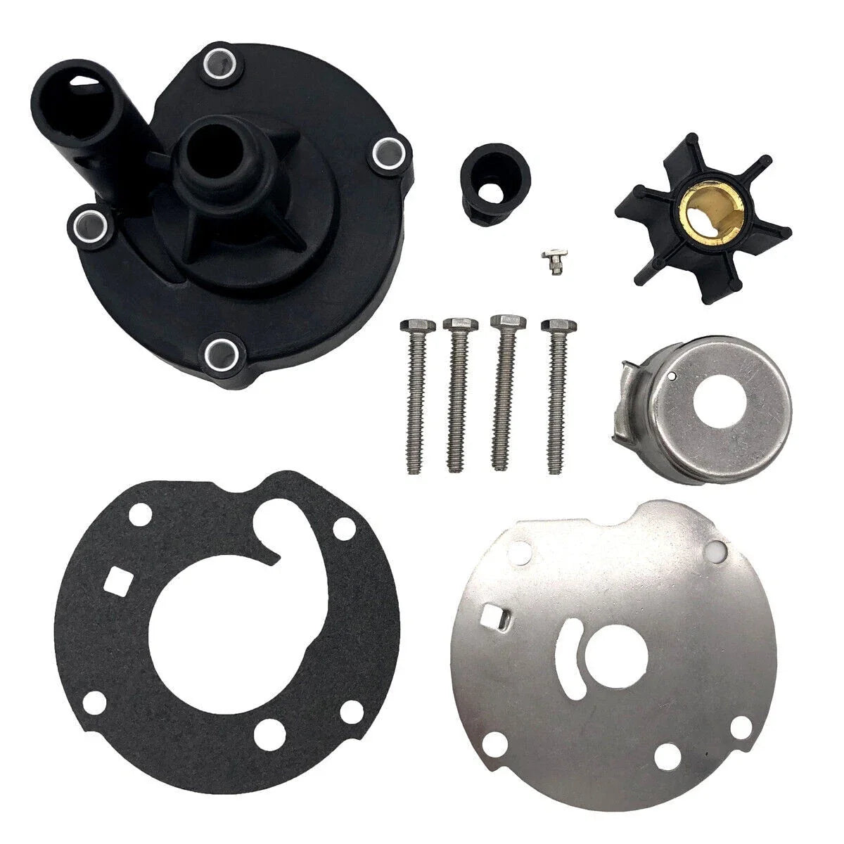Water Pump Impeller Kit for Johnson Evinrude OMC 6HP (1965–1979) 763758