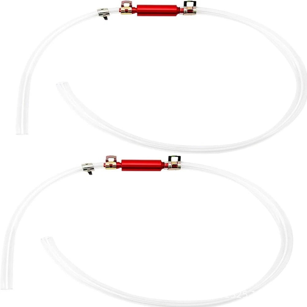6mm Brake Bleeder Hose Kit with One Way Valve for Motorcycle Brake Maintenance