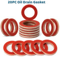 Gearbox Fill - Drain Screw Washers 2HP 3HP 4HP 5HP YAMAHA MARINER 4A Outboards