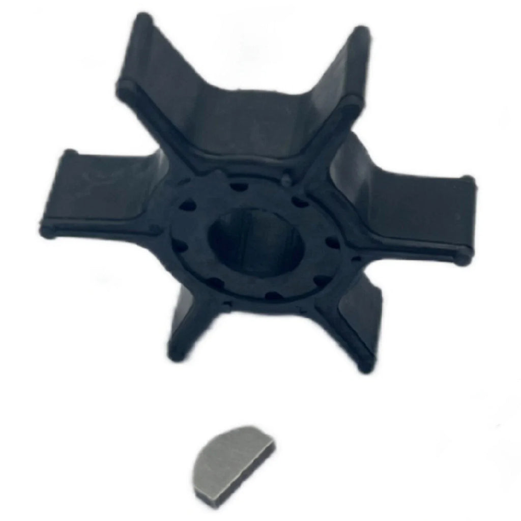 Water Pump Impeller w/ Key for Yamaha 4-Stroke 6-9.9 HP Outboard (68T-44352-00)