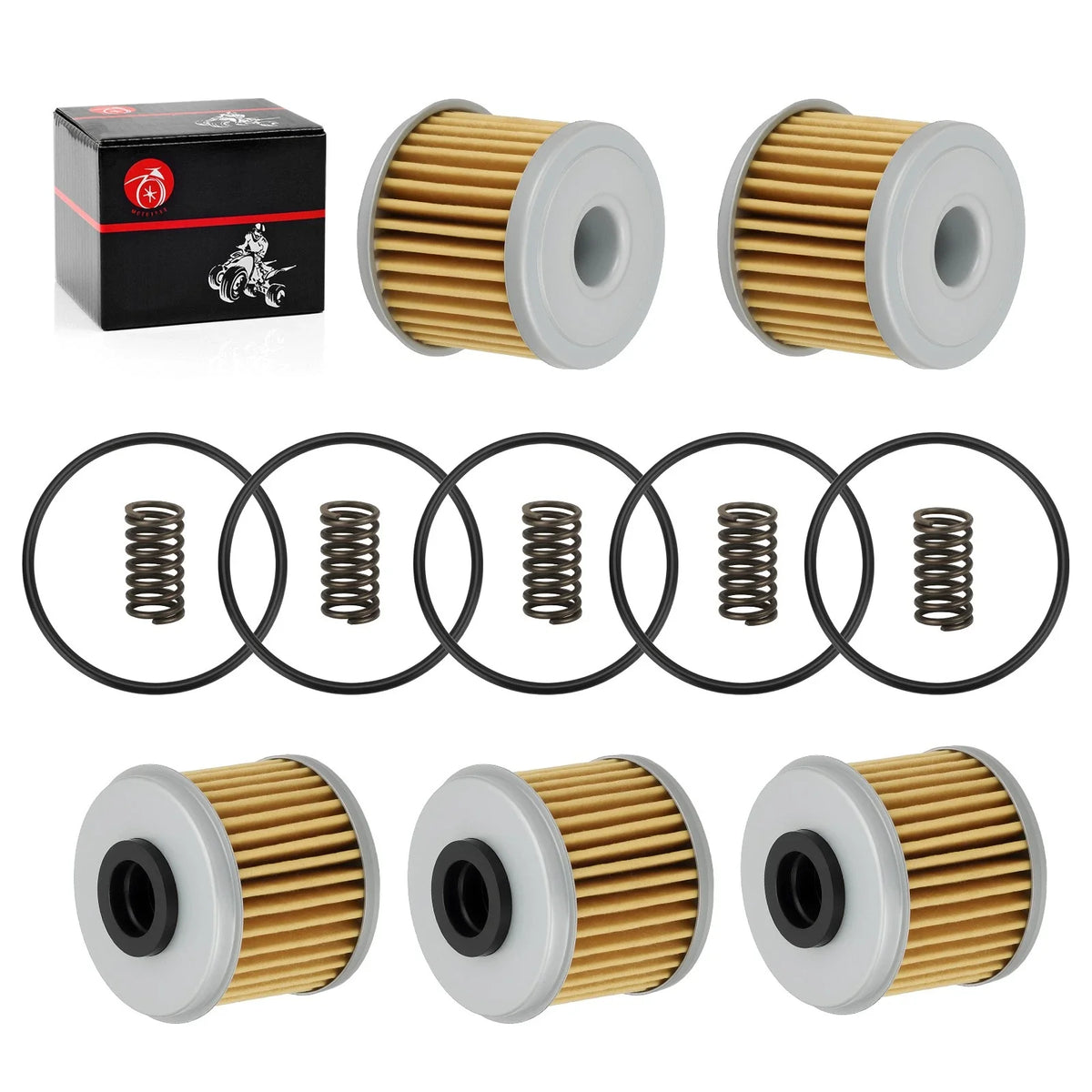 5 Oil Filters for Honda CRF450L CRF450R-S CRF450RL CRF450RWE CRF450RX (2019–2023)