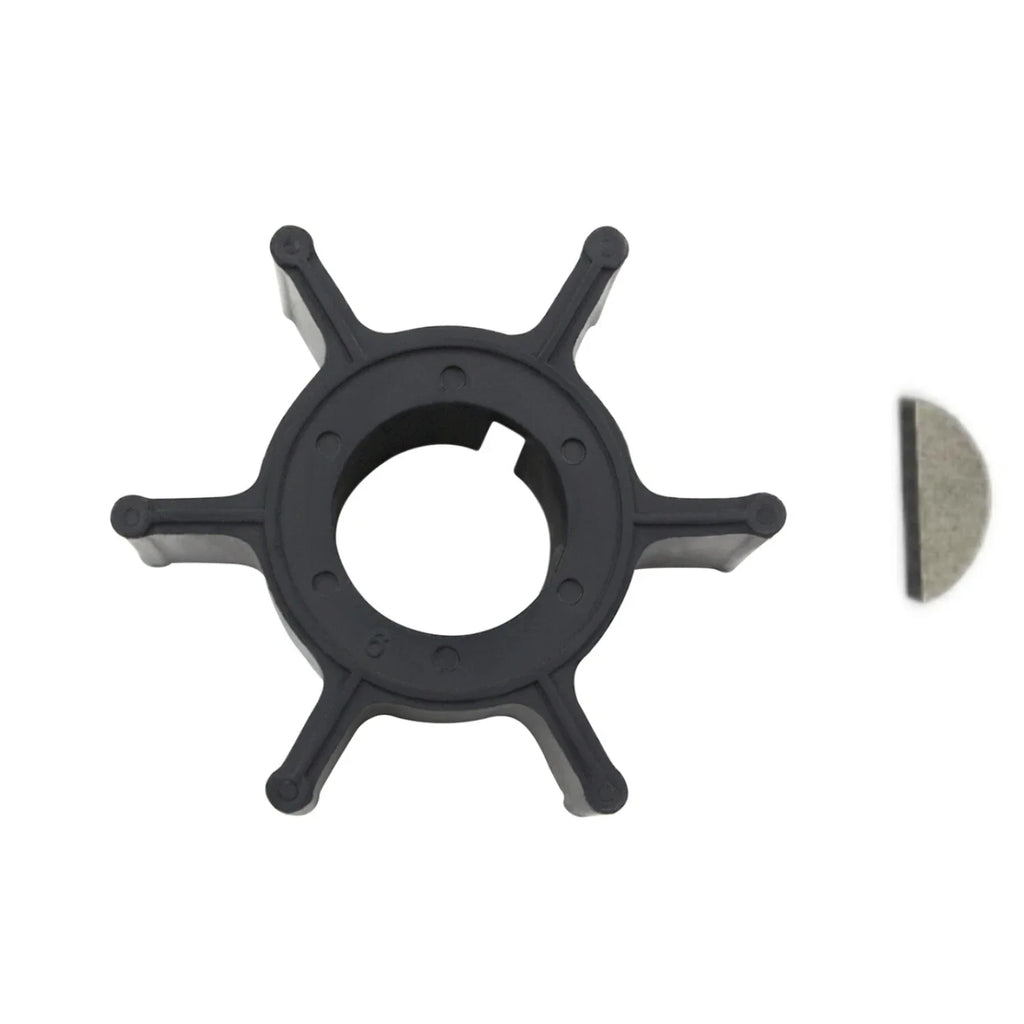 Water Pump Impeller & Key for Yamaha Mariner Outboard 8hp 15hp (N/A) 47-95611M 47-81242M