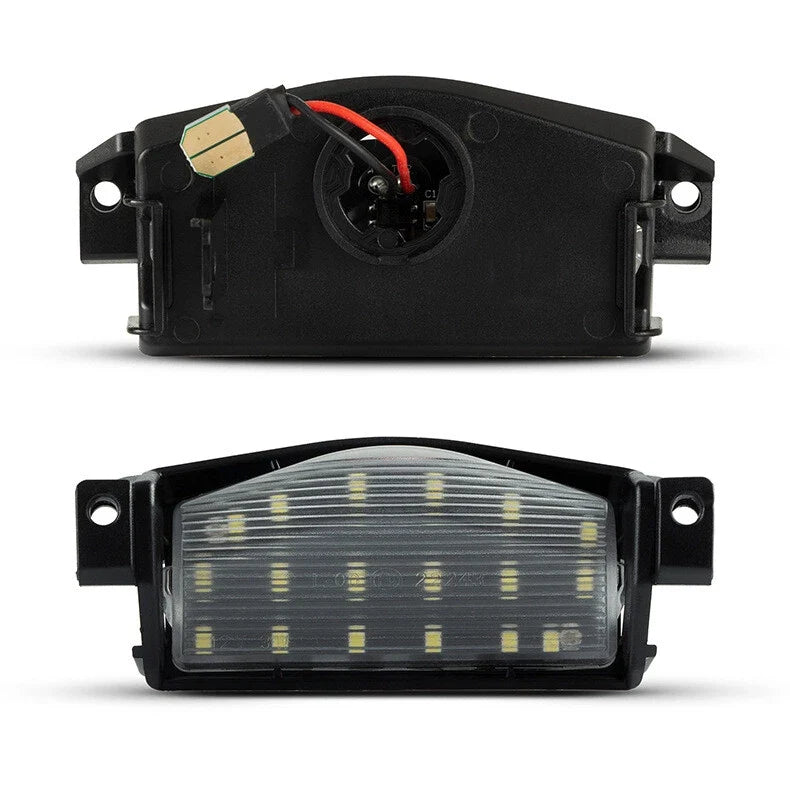 2X Cold White LED License Plate Light for Mazda 2 (2011–2013) 3 (2009–2013)