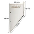 Lower Unit Skeg Guard Protector for Mercury MerCruiser Alpha 1 (1985–1990) 27021