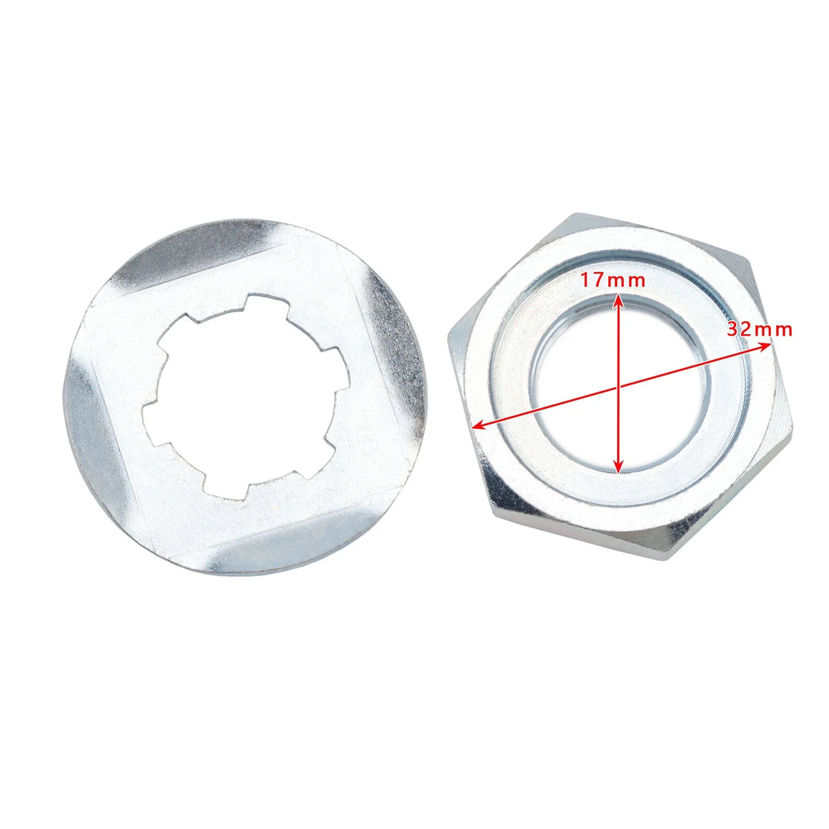 Front Sprocket Nut Lock Washer Tab for Yamaha Banshee 350 (1987–2006)