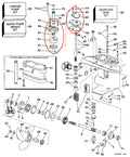 Outboard Water Pump Repair Kit for Evinrude Johnson (391636, 393509)