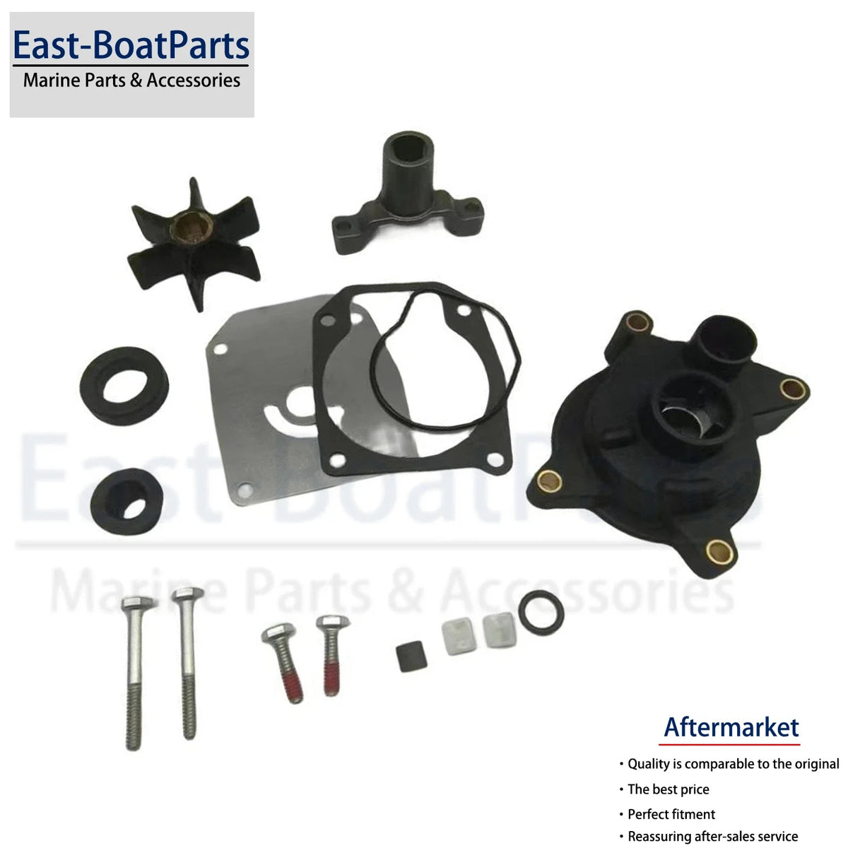 Water Pump Impeller Kit for Johnson Evinrude (0439077, 0396933)