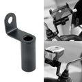 Motorcycle Bikes ATV Cell Phone GPS Handlebar Mirror Mount Holder USB Chargers