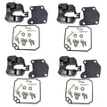 4X Carb Repair Kit for Yamaha Outboard 9.9HP 15HP (63V-W0093-00-00)