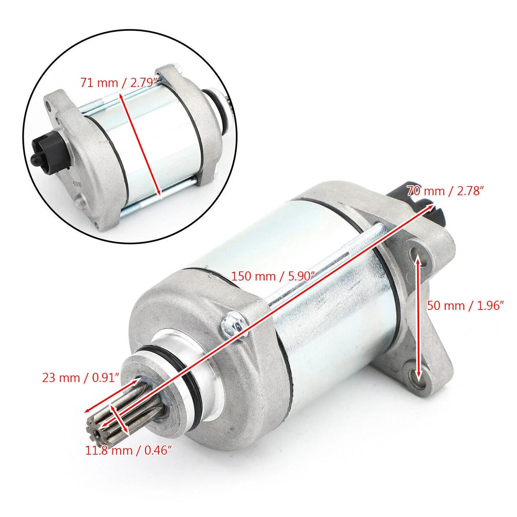 Starter for Honda TRX 250 TRX250TM TRX250TE FOURTRAX RECON (2008–2020) B2
