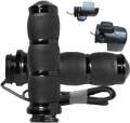 AVON Velvet Air Heated Black Twist Grip for V-Twin Motorcycles 2010-2023