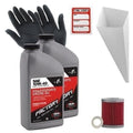 Factory Racing Parts 10W40 2Qt Oil Change Kit for Suzuki LT-F160 Quadrunner