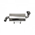 MBRP Single Slip-On Exhaust System with Oval Sport Muffler for Polaris RZR &