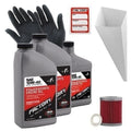 Factory Racing Parts 10W40 2.5Qt Oil Change Kit for Suzuki LT-Z250 Quadsport