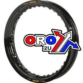 EXCEL BLACK RIM, 36 SPOKE HOLE KAWASAKI KLX250R 1994-1996, KLX300R 1997-2007