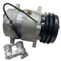 12V 132mm V5 A/C Compressor 2938-07-1260 3684945M91 for Komatsu WB156-5 WB146-5
