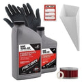 Factory Racing Parts 10W40 1.5Qt Oil Change Kit for Suzuki DR-Z250 2001-2007