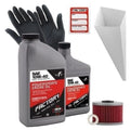 Factory Racing Parts 10W40 1.5Qt Oil Change Kit for Suzuki DR-Z110 2003-2005