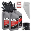 Factory Racing Parts 10W-40 4qt Oil Change Kit for Suzuki Eiger King Quad Katana