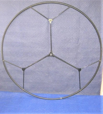 Jefa WHT1600A 62" Tandem Spoke Aluminium Leather Wrapped Sailboat Steering Wheel